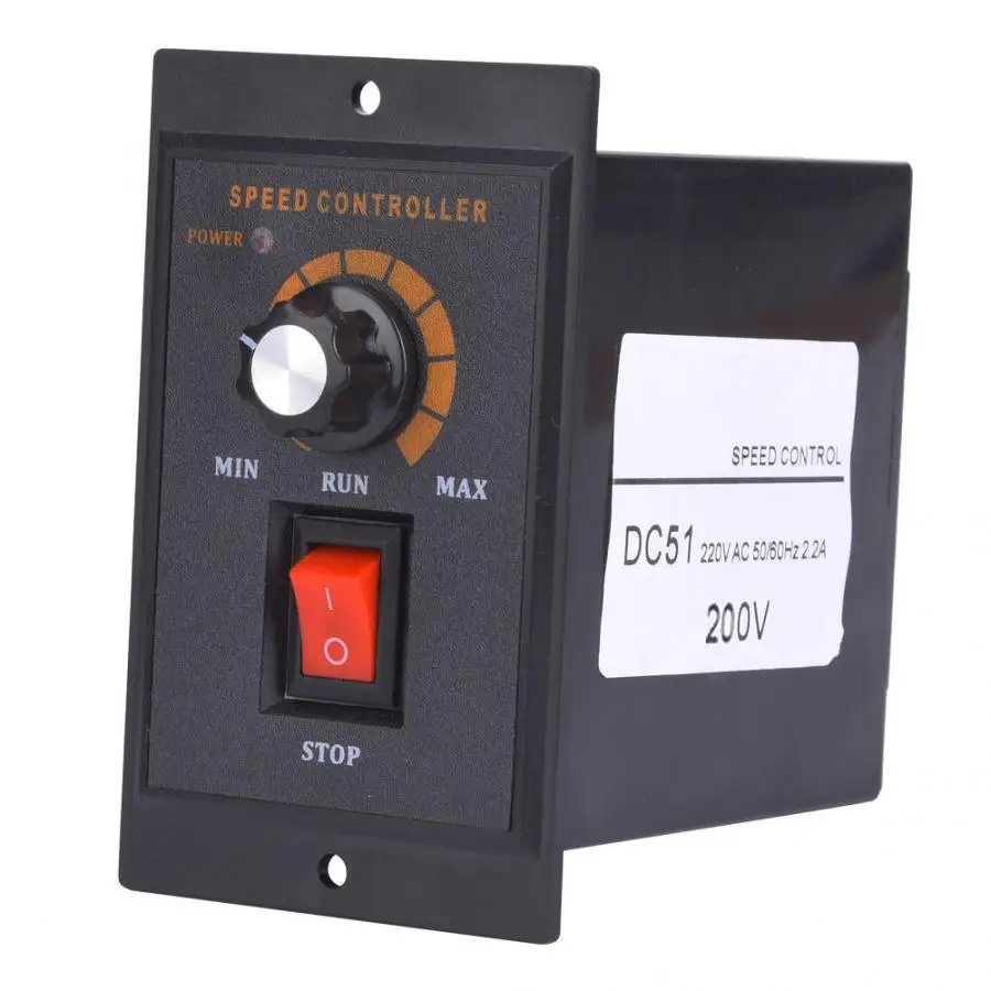 AC 220V 120W мотор Скорость контроллер вперед назад определить регулятор постоянного