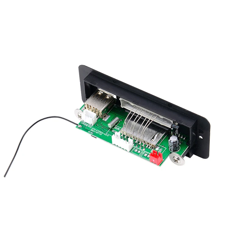 Автомобильный аудио MP3 декодер доска 12 В fm-радио двухканальный USB mp3-плеер модуль с пультом дистанционного управления подходит для автомобиля и мощности Ampli