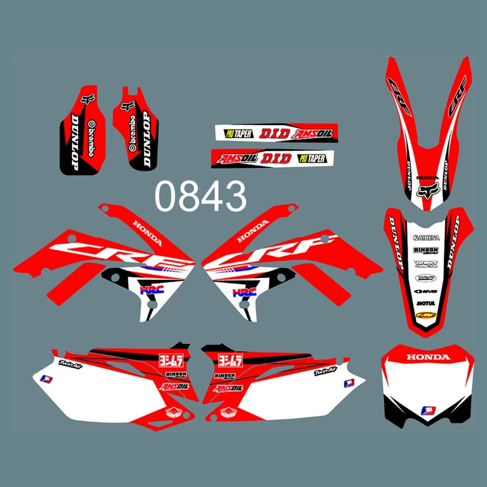 

New Full Graphics Decals Stickers Custom Number Name Glossy Bright Stickers Waterproof for KTM 125-525 SX 2011-2012