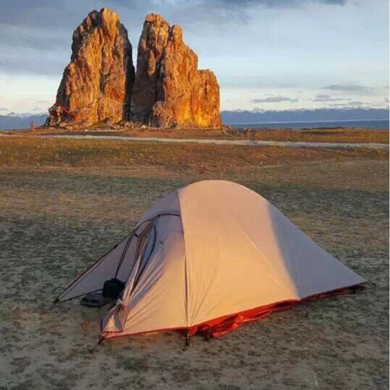 Naturehike Cloud UP3 сверхлегкий водонепроницаемый тент 3 человека 4 сезона для альпинизма походный Кемпинг 20D нейлоновый силиконовый тент с бесплатным ковриком