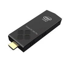 W5 Pro Z8350 мини-ПК 4 Гб LPDDR3 64G Emmc двухдиапазонный wifi Bluetooth 4,0 мини-ПК Поддержка Windows 10