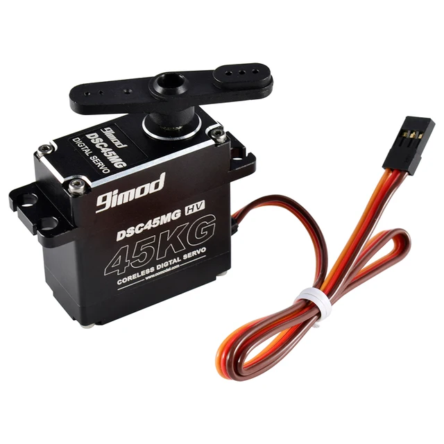 Hot 9imod Waterproof Servo DSC45MG 45KG 120 Degree Aluminum Case Digital Metal Gear HV Coreless Servo for RC Car Truck 6