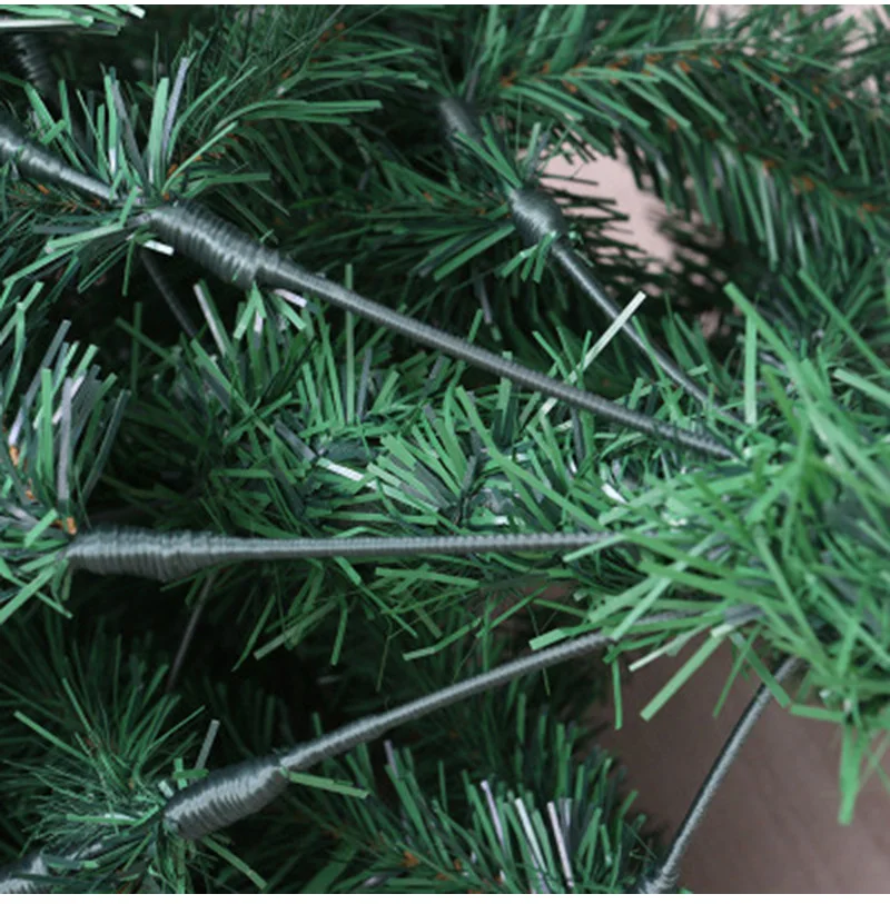 Искусственное ПВХ сосновое Рождественское дерево шифрование зеленое дерево украшения Рождественское украшение для украшения дома аксессуары