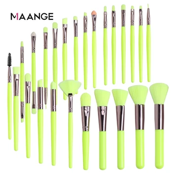 

MAANGE 6/10/25 Pcs Makeup Brushes Set Eye Shadow Foundation Powder Eyeliner Eyelash Lip Make Up Brush Cosmetic Beauty Tool Kit