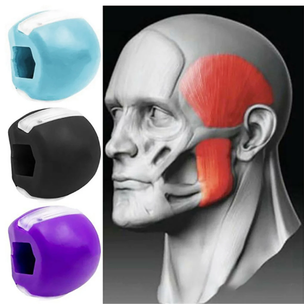 Twarz piłka Fitness Toner do twarzy Exerciser przeciwzmarszczkowy ćwiczenia Toner do twarzy szczęki Exerciser szyi mięśni twarzy trener tonowanie