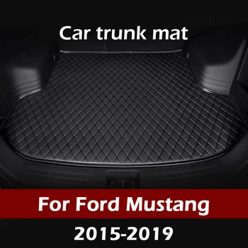 

MIDOON Car trunk mat for Ford Mustang 2015 2016 2017 2018 2019 cargo liner carpet interior accessories cover