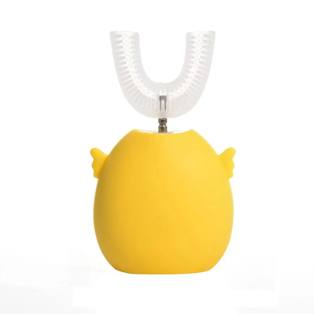 

Children's Electric Toothbrush U-shaped Sonic Toothbrush With Rechargeable Sterilization Smart Toothbrush 2-12 Years Old