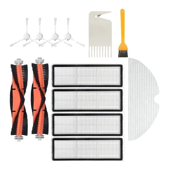 

13Pcs New Main Brush Hepa Filter Side Brush Mop Cloth Cleaning Tool Kit for Dreame F9 Vacuum Cleaner Accessories