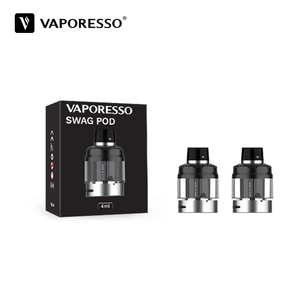 Original Vaporesso Swag PX80 Pod Atomizer 4ml Cartridge With GTX Mesh Coil For Kit Vaping Replacement E-Cig | Электроника