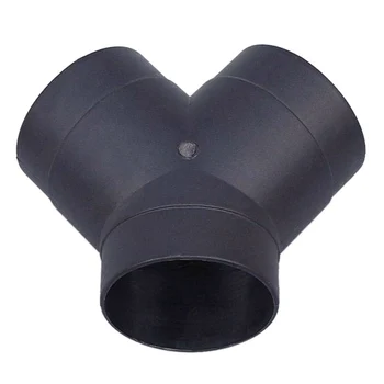 

75Mm Plastic Y Piece Air Ducting Outlet Exhaust Pipe Connector for Air Crude Oil Engine-Parking Heater