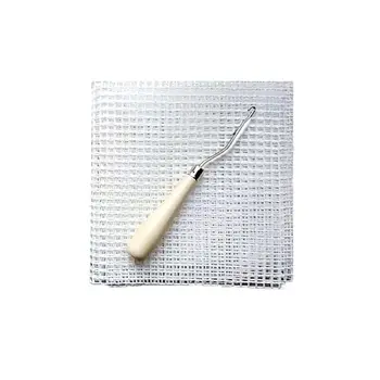 

Free Pattern Rug Hooking Mesh Canvas Wooden Bent Latch Hook DIY Kit Tool for Tapestry Carpet Rug Making Embroidery Crafts Decor