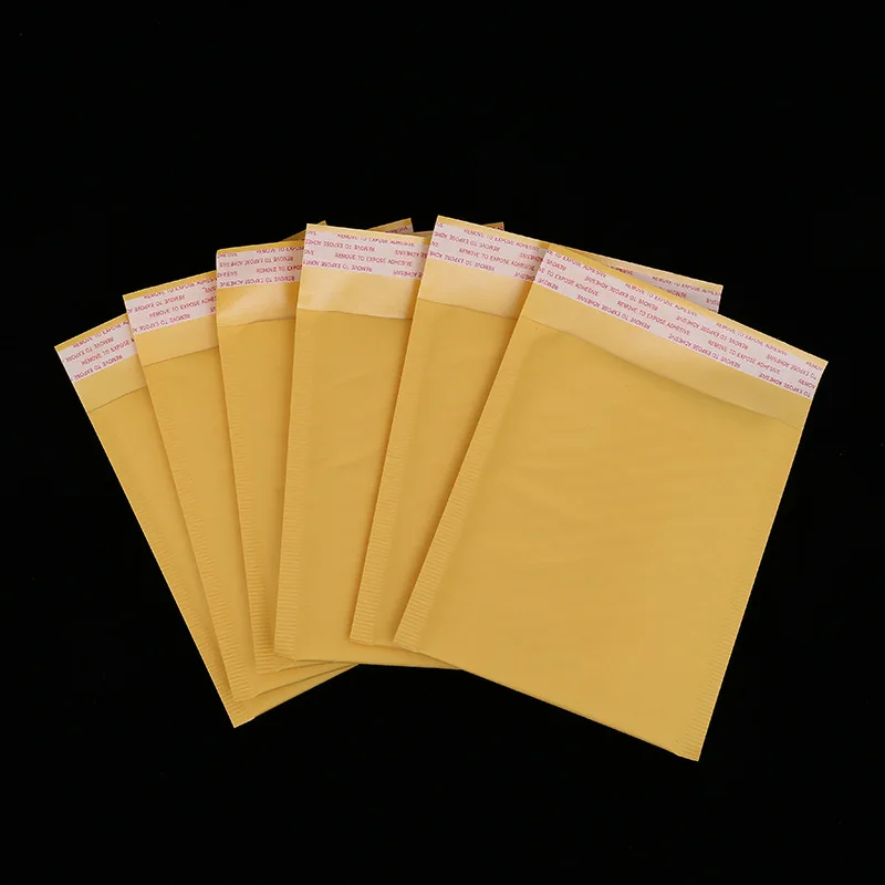 

Kraft Paper Bubble Envelopes Bags Mailers Padded Shipping Envelope With Bubble Mailing Bag Drop Shipping Use for Menstrual Pads