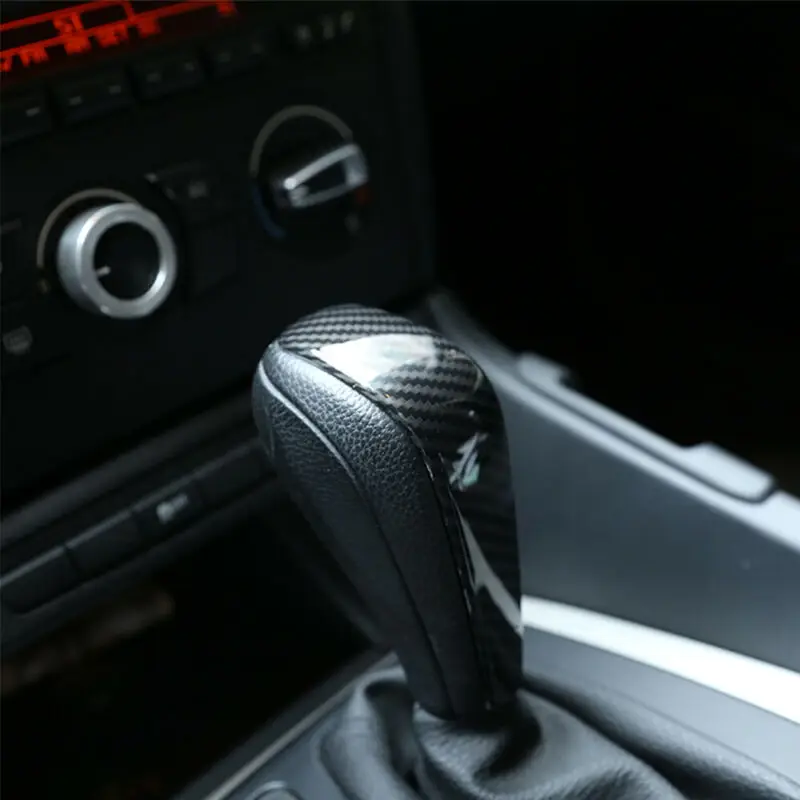

1* Gear Shift Knob Head Cover Trim Replacement For BMW 3 Series E90 E91 E92 E93