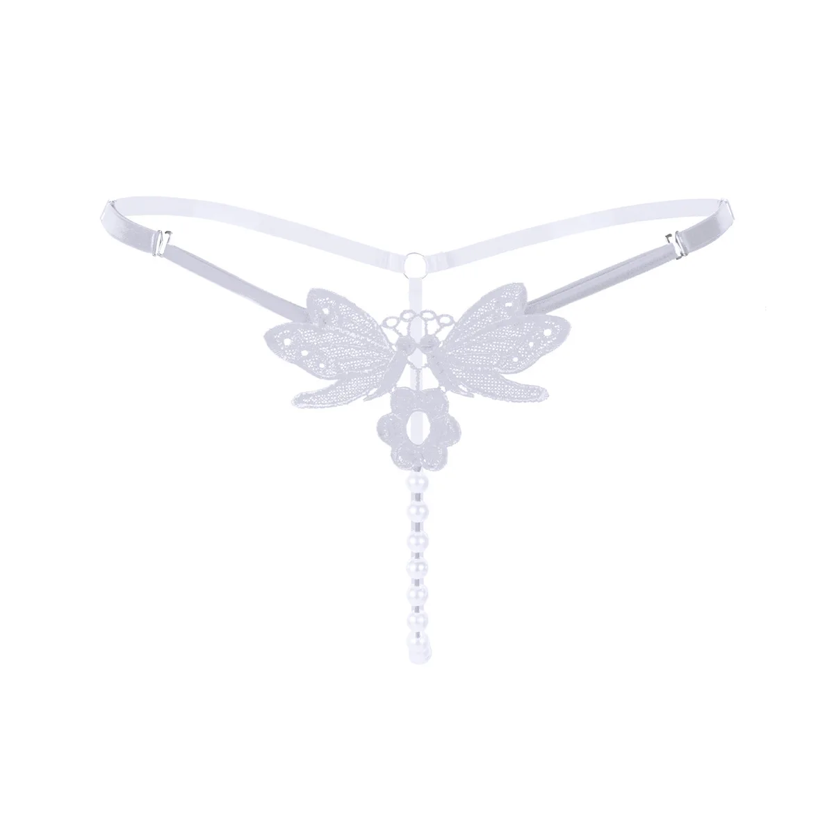 Style4 Wihte Сексуальное женское белье, Экзотическая одежда, нижнее белье, сексуальное горячее нижнее белье, женское порно, перламутровый клитор, стимулирующие костюмы, трусики для кукол - Цвет: Style4 Wihte