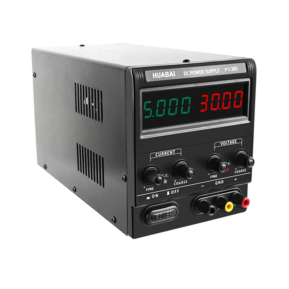 

Adjustable DC Power Supply Voltage DC Regulated Power Supply Notebook Maintenance 30V 5A Four Digit Display Ps305