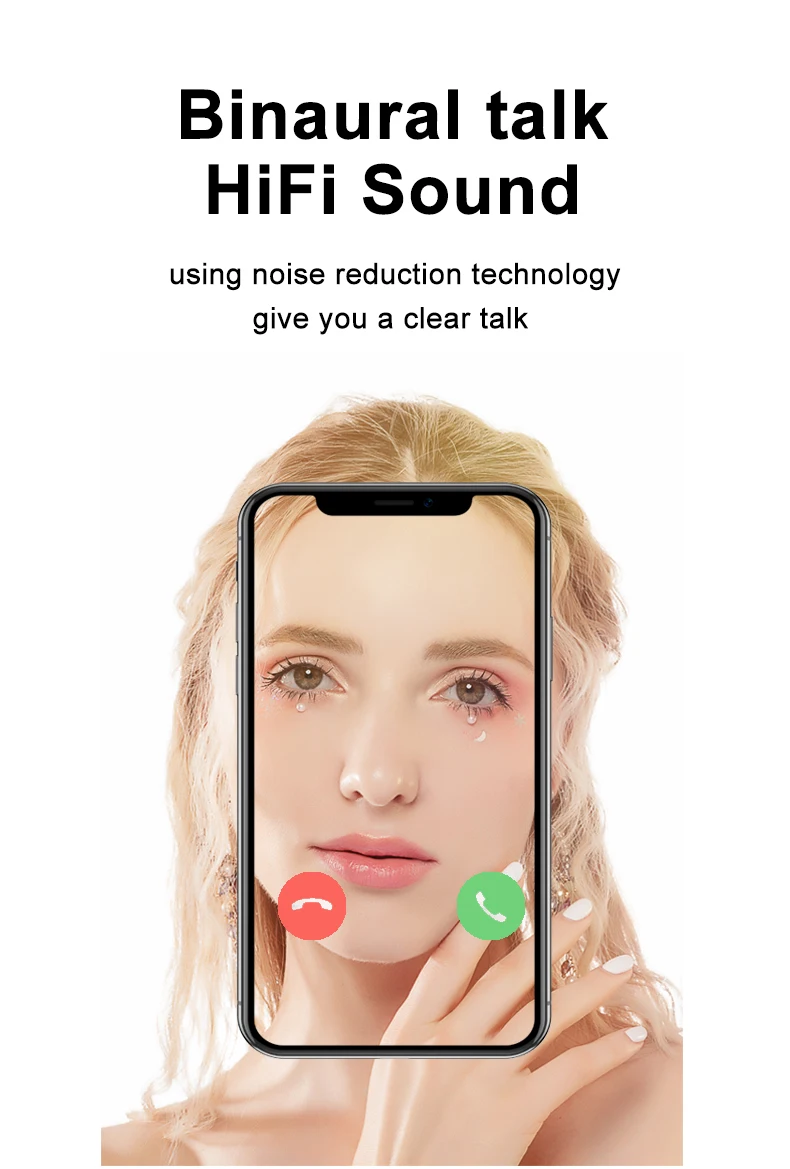 Новые airdots TWS сенсорные bluetooth-наушники с отпечатком пальца, HD стерео беспроводные наушники, игровая гарнитура с шумоподавлением