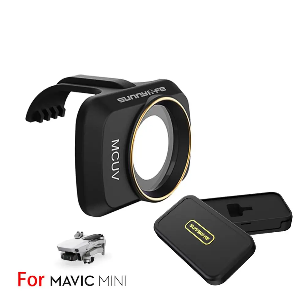 MCUV Карданный фильтр для объектива MCUV ND4 ND8 ND16 ND32 Комплект фильтров для DJI Mavic Mini Drone аксессуары - Цвет: MCUV