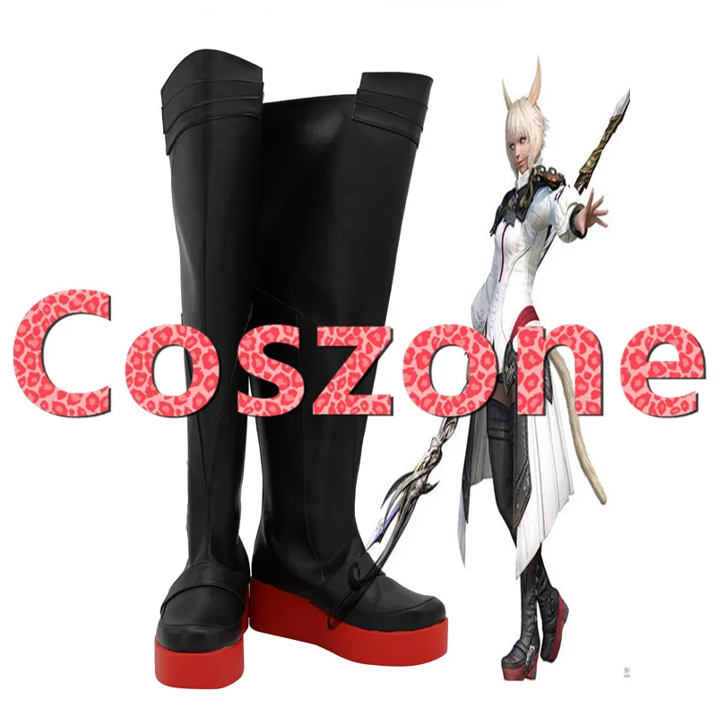 Final Fantasy 14 Y'shtola/Обувь для косплея; ботинки для Хэллоуина; аксессуары для костюмированной вечеринки