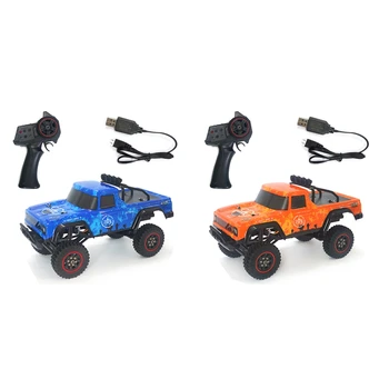 

2.4G 1/18 Scale RTR RC Rock Crawler Car Off Road Climbing RC Vehicle Truck Remote Control Pickup RC Car Toy