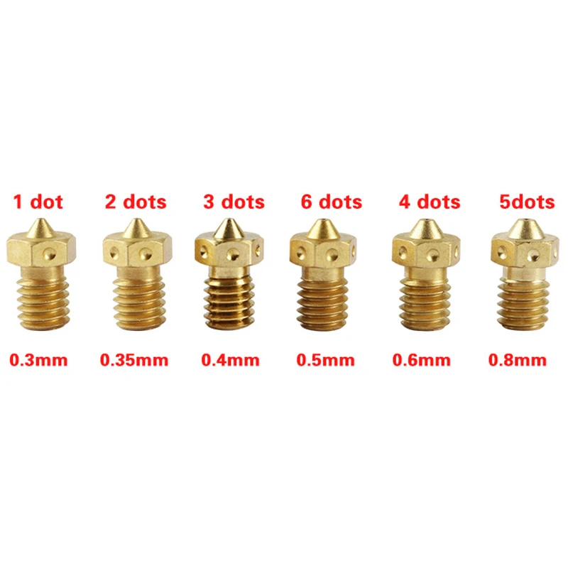 Dual Gear NF All Metal Bmg Extruder Bowden Dual Drive Extruder V6 Heating Block Nozzle Kit for 3D Printer Mk8 Cr-10 Prusa I3 Mk3