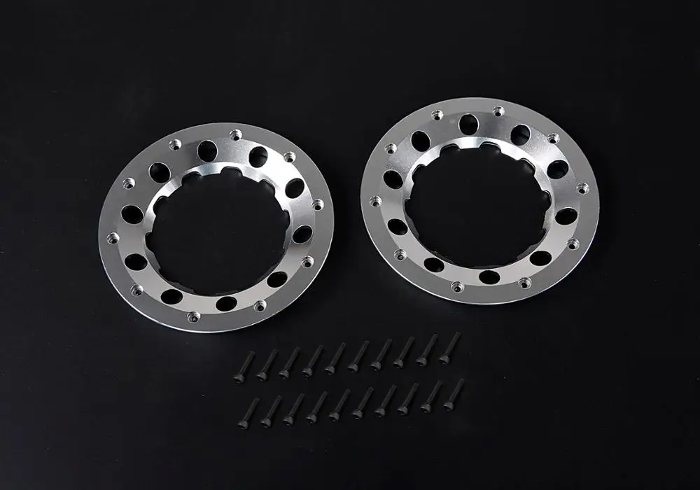 Rovan 1/5 baja LT LOSI 5IVE-T DBXL FG MCD ЧПУ сплав outter beadlocks 1 пара 95277