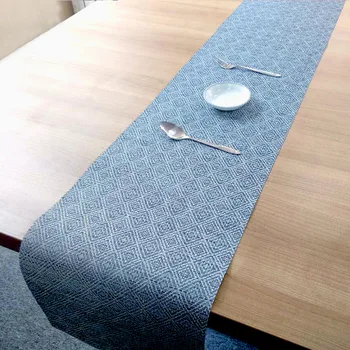 

Fyjafon PVC Table Runner 30*180 free clipping Table Runners Washable Heat resistant Table Runner Hotel Kitchen Decorative Runner