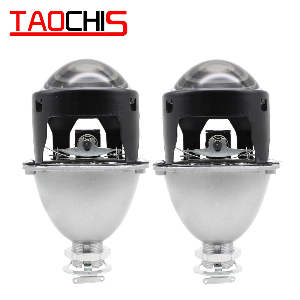 TAOCHIS 2 шт. 5 дюйма универсальные Биксеноновые HID Проекционные линзы H1 ксеноновая