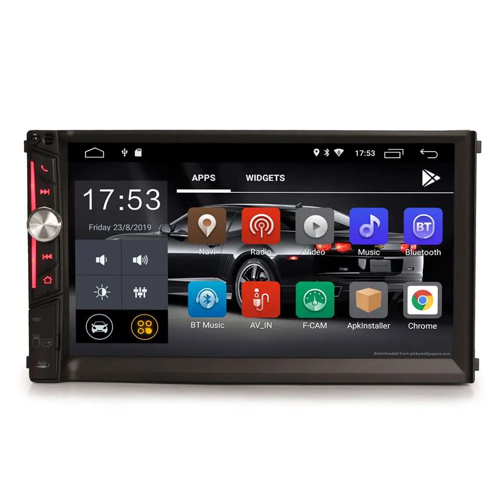 Flash Deal 7" Quad-Core Android 9.0 Pie OS Double Din Car Multimedia 2 Din Car Navigation GPS Two Din Car Radio with Built-in DSP Amplifier 0 Flash Deal 7" Quad-Core Android 9.0 Pie OS Double Din Car Multimedia 2 Din Car Navigation GPS Two Din Car Radio with Built-in DSP Amplifier 0