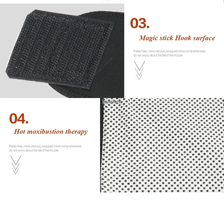1 пара высокого качества OK ткань спонтанная Горячая наколенник протектор магнитной терапии Дальний инфракрасный спонтанный горячий