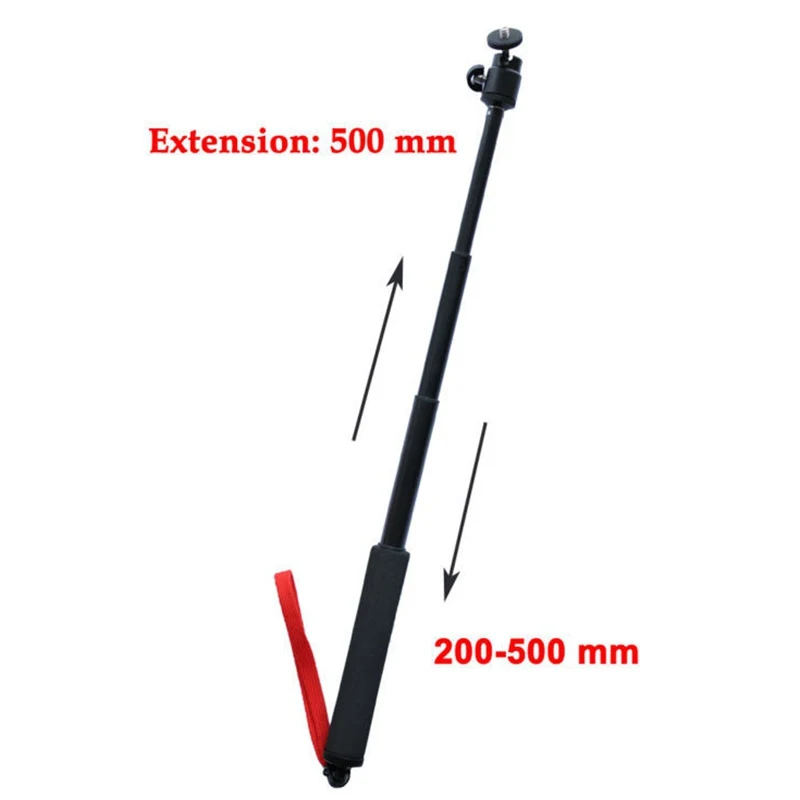 1/" Универсальный алюминиевый сплав для Gopro Motion camera Selfie Stick регулируемая камера Selfie Stick