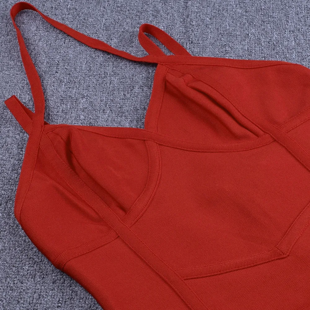 Maketina облегающее Бандажное Платье Женское Vestidos летняя блузка на бретелях сексуальное Белое обвязанное платье без рукавов вечернее облегающее платье