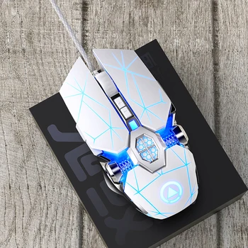 

USB Wired Gaming Mouse 3200DPI Adjustable 7 Buttons LED Optical Professional Gamer Mouse Computer Mice for PC Laptop Games Mice