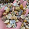 Natural crazy agate quartz crystal stone rolling bulk stone DIY decoration 5