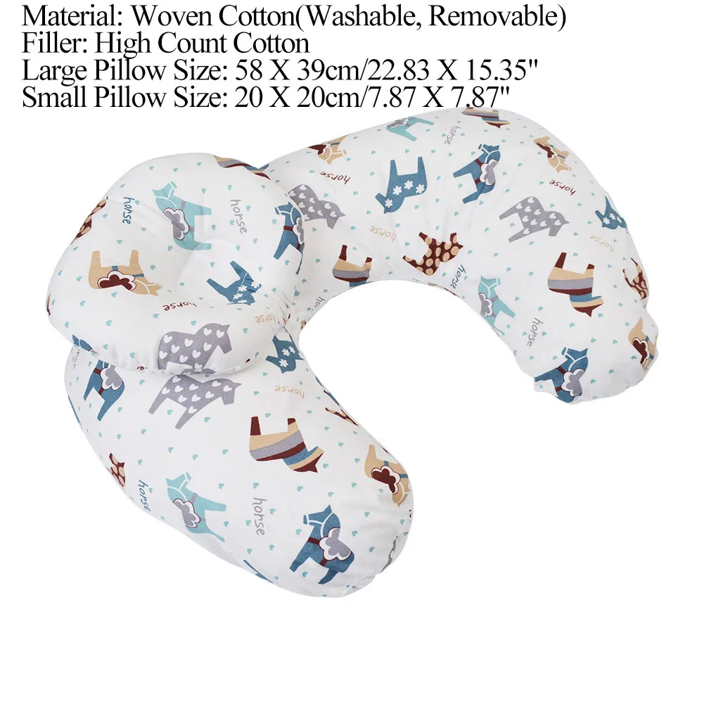 2 шт./компл. подушки для мам для новорожденных u-образная подушка для грудного вскармливания хлопковая Подушка для кормления ребенка подушка для талии детская подушка - Цвет: B3