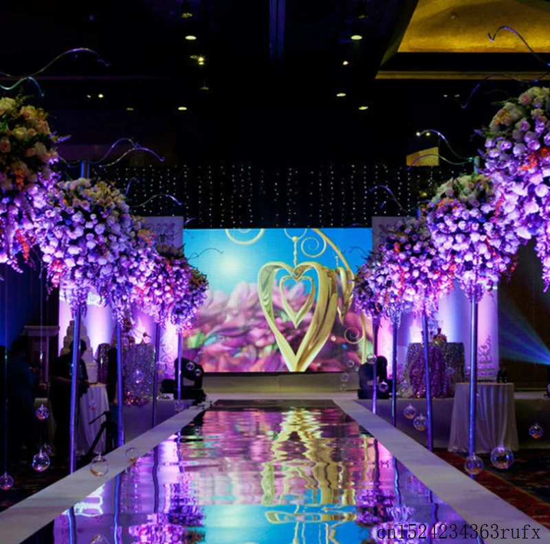 T ковровое покрытие для сцены свадебное зеркало ковер бегун сценическое украшение Свадебная вечеринка ковер украшение 0,12 мм толщина