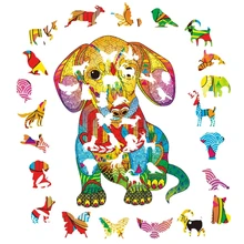 Puzzle d'aigle 3D en bois pour enfants, bricolage en bois, modélisation d'animaux, jouets Montessori, jouets classiques, cadeaux pour enfants, offre spéciale
