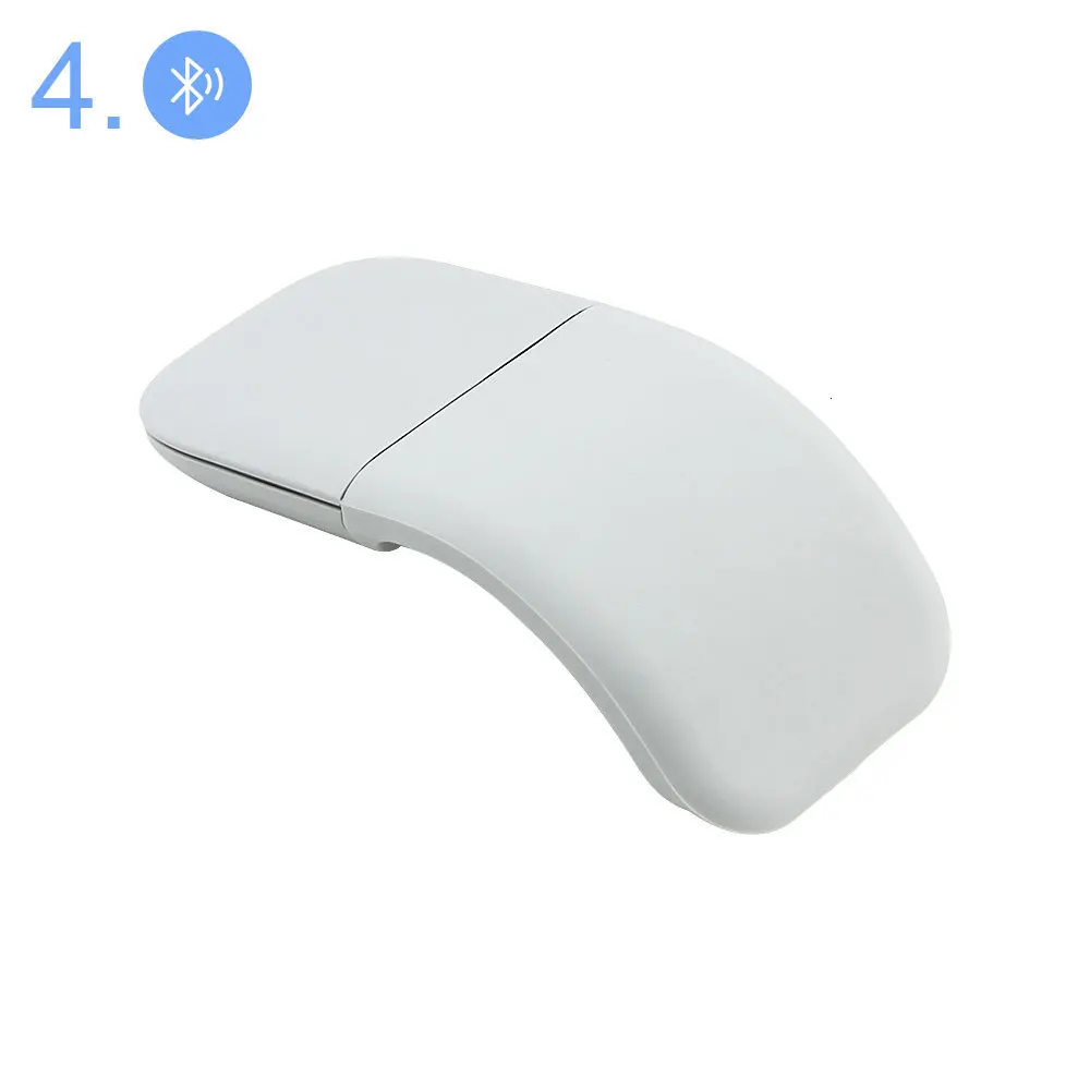CHYI Bluetooth 4,0 Беспроводная складная Лазерная Arc сенсорная компьютерная мышь Ультра тонкая игровая Складная Мышь для microsoft ПК ноутбука