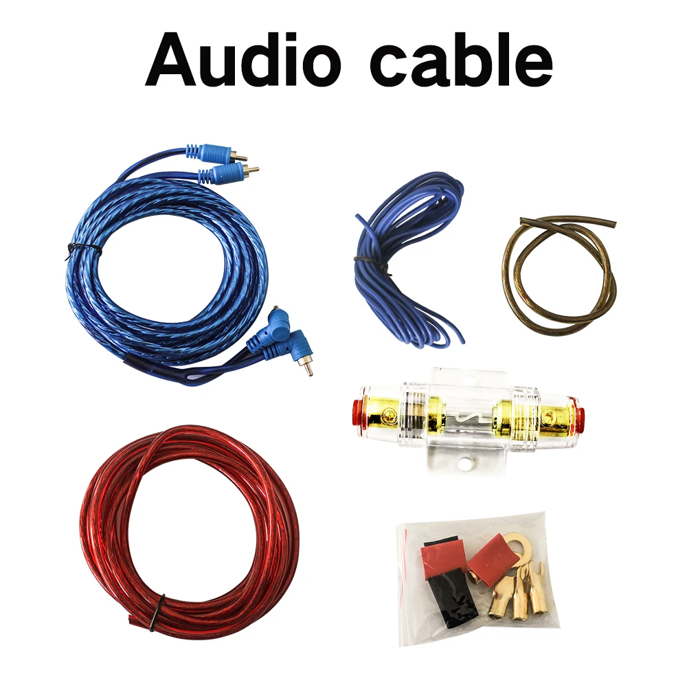 Car 10ga audio cable, car horn cable, audio horn connecting fuse,