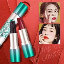 

Double Head 6 Colors Matte Lipstick Easy To Wear Misty Velvet Lip Gloss Nature Lasting Nonstick Cup Charming Gorgeous Makeup