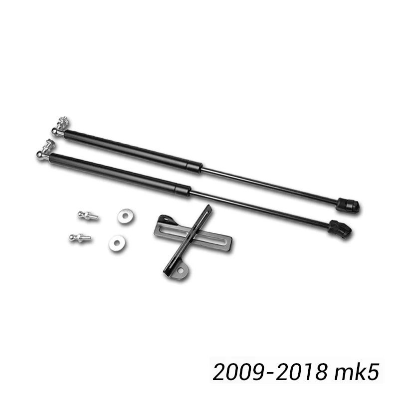 Для 2009- VW Polo MK5 MK6 6R/6C/61/AW ремонт капота газовая пружина амортизатор подъем поддержка ing стойки штанги Поддержка штанги автомобиля-Стайлинг - Название цвета: 2009-2018 mk5