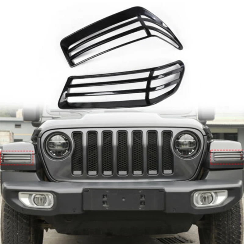 Для Jeep Wrangler JL 2018 боковой габаритный светильник поворотная сигнальная лампа
