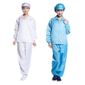 

Male and female couple models of anti-static dust-free clothes Set 2020 special protection body suit for men and women couples