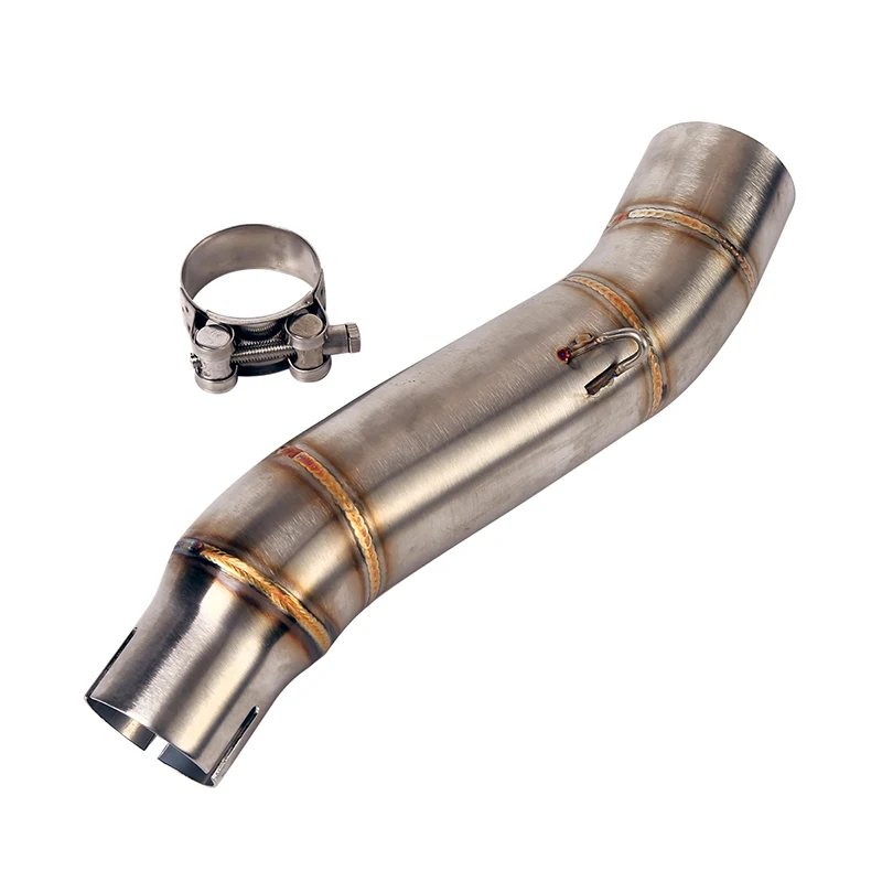 Slip for Honda CBR300R CB300F CB300R Motorcycle Exhaust Tips Muffler Vent Tube Mid Link Pipe Set System - Image 6