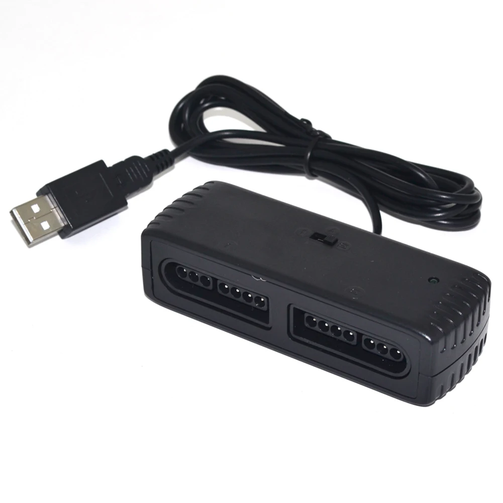 

2 Player for SNES Controller to Steam Android PC OS OTG USB Dual Port Adapter Converter