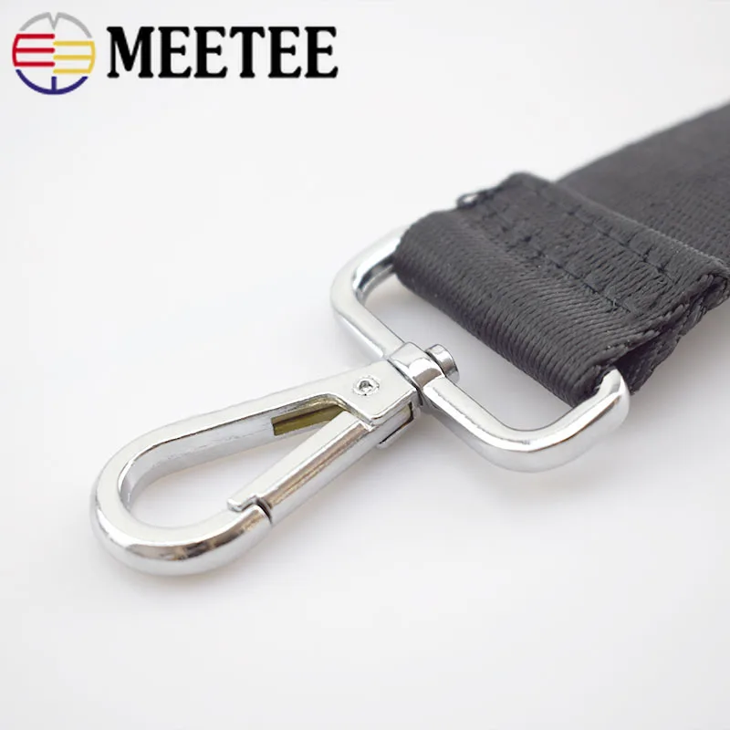 10 шт./50 шт. Meetee 16 мм металлический ремешок для сумки с пряжкой карабины шарнирная застежка-Омар защелкивающийся крючок брелок аксессуары
