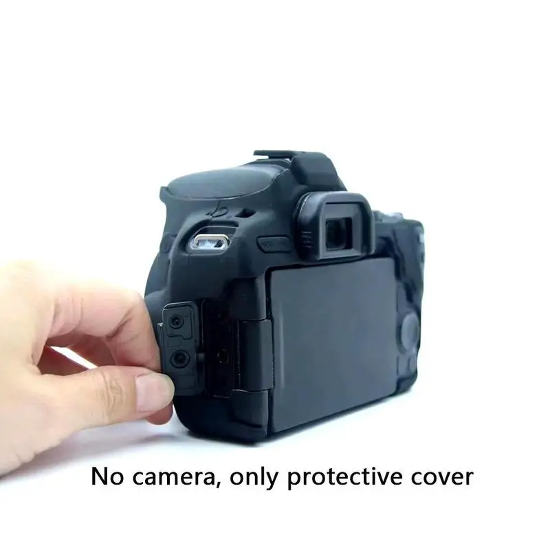 Чехол для DSLR камеры, мягкий силиконовый чехол, Резиновая Защитная сумка SL2 200D 200D Rebel SLR II для камеры Canon 200D Mark T6G4