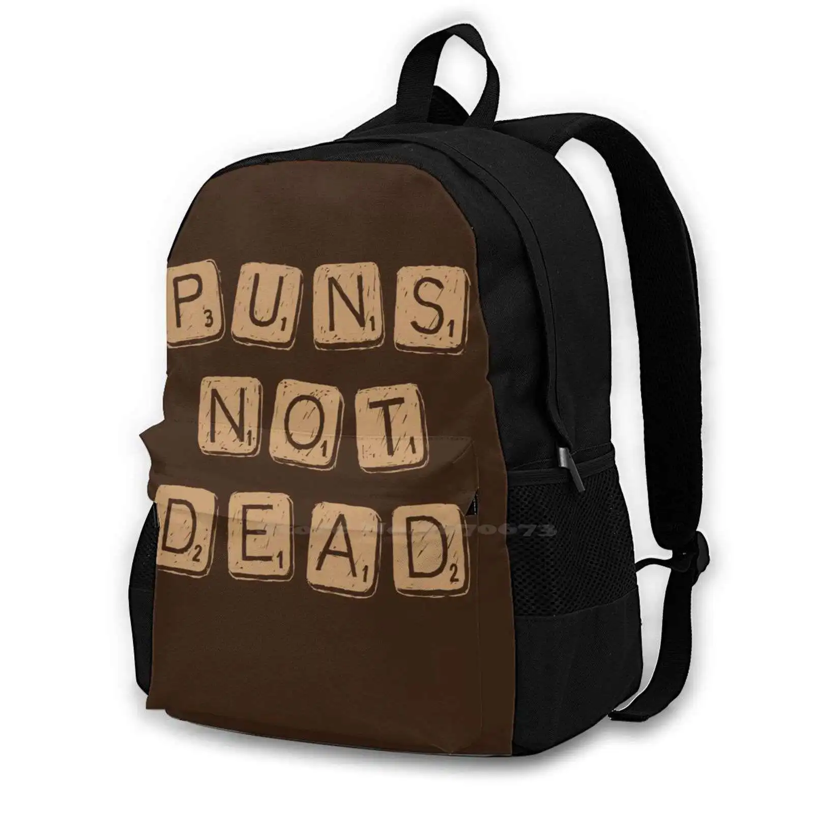 

Школьная сумка Puns Not Dead, вместительный рюкзак для ноутбука 15 дюймов