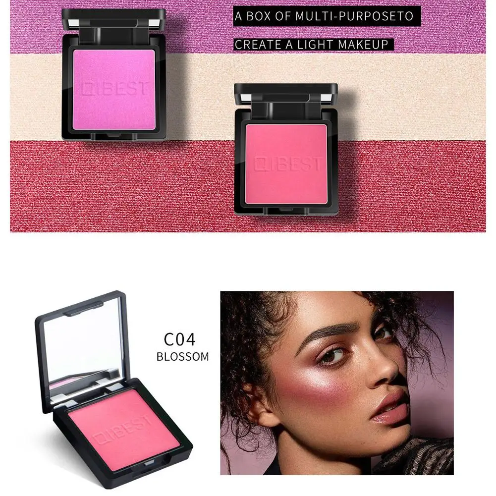 

8 Colors Face Mineral Pigment Blusher lasting color blush blush pink Blush PowderCosmestics Professional Palette Blush Contour S