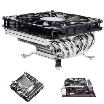 

6 Heat Pipes Designed Adjustable CPU Cooler Hydraulic Thermal Fan Fast Cooling Smart Computer Accessories for AMD/AM41/15X