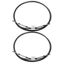 2 шт. черный дроссельной заслонки пульт дистанционного управления коробка кабель для Yamaha подвесной 13 футов